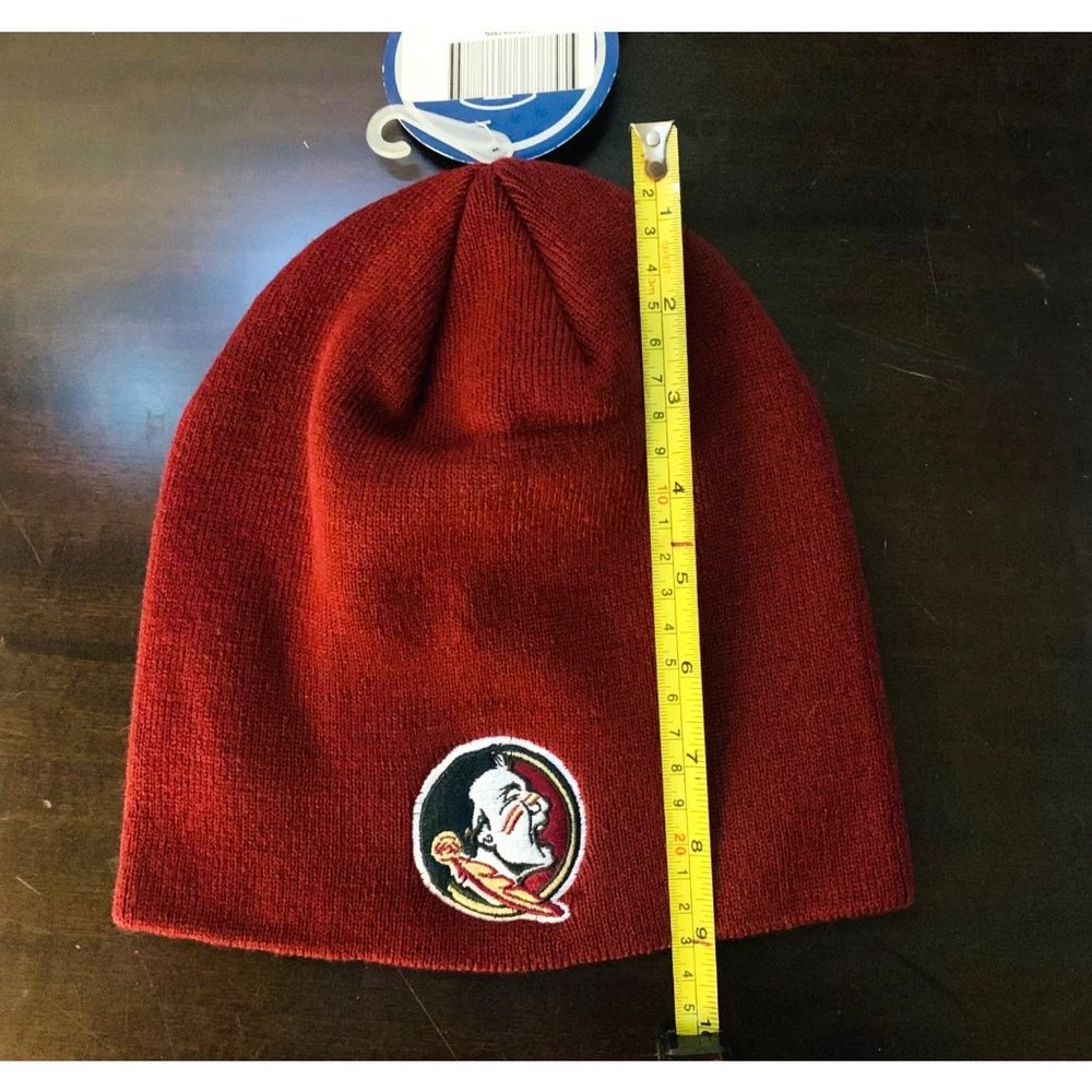 Top Of The World Headwear Florida State Seminoles Raised Cuffed Knit Hat - Garnt - Picture 7 of 9